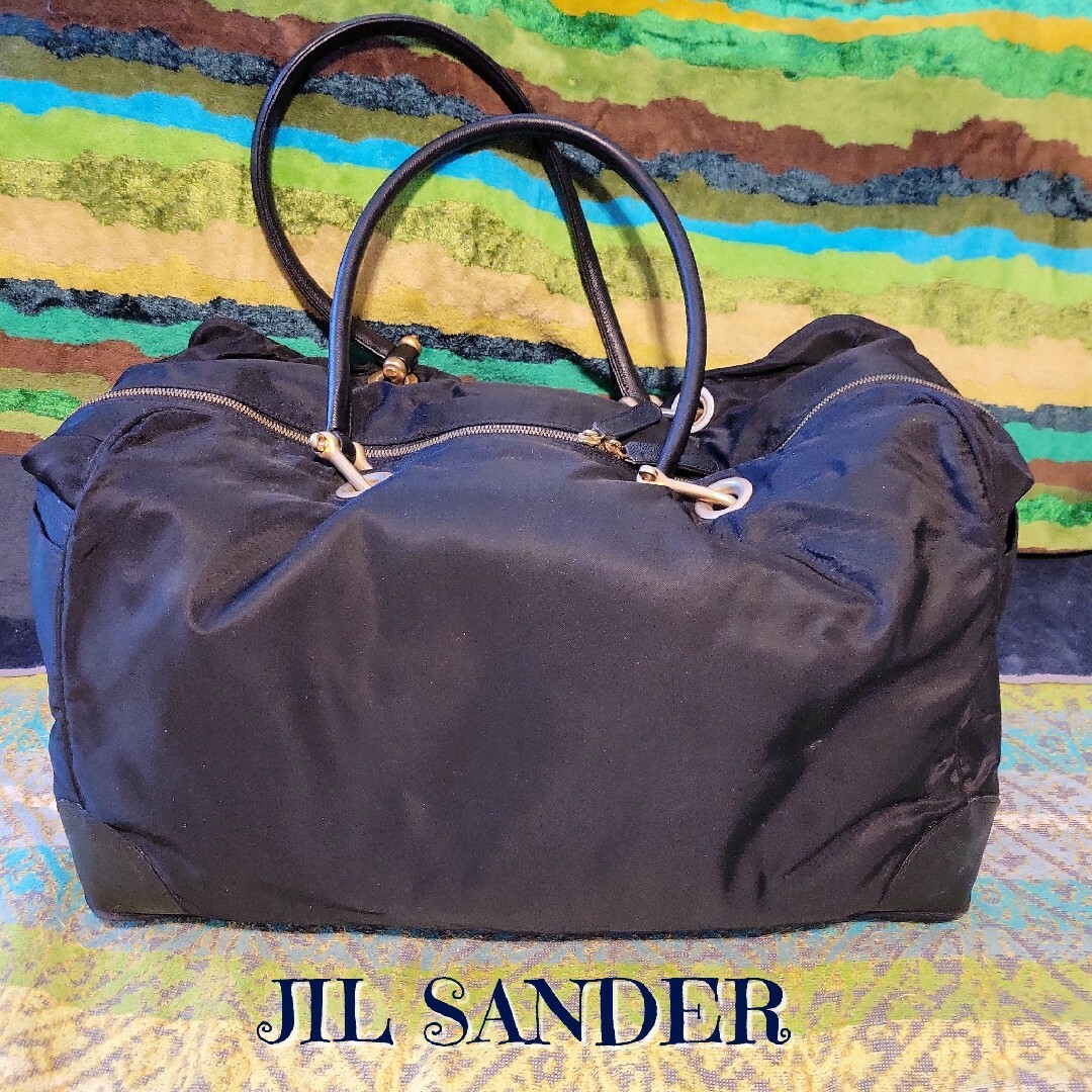 Jil Sander(ジルサンダー)のJIL SANDER　ジルサンダー　ボストンバッグ　ナイロン レディースのバッグ(ボストンバッグ)の商品写真