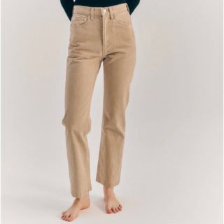 ロンハーマン(Ron Herman)のSHISHIKUI BASIC JEANS BEIGE 23裾上済 低身長向(デニム/ジーンズ)