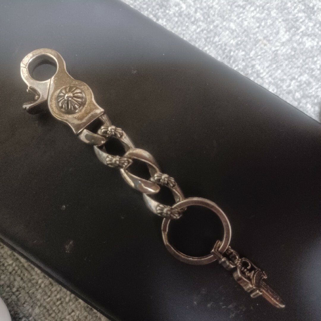 Chrome Hearts(クロムハーツ)のCHROME HEARTSタイプ　シルバー925 キーチェーン　ウォレットチェー メンズのファッション小物(ウォレットチェーン)の商品写真