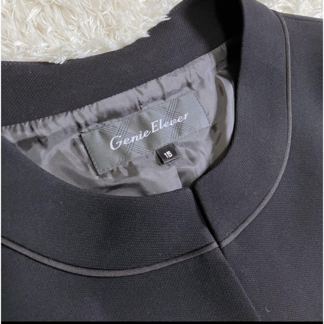 TOKYO SOIR(トウキョウソワール)の【新品未使用】東京ソワール ジャケットのみ ブラックフォーマル喪服15号 3L レディースのフォーマル/ドレス(礼服/喪服)の商品写真
