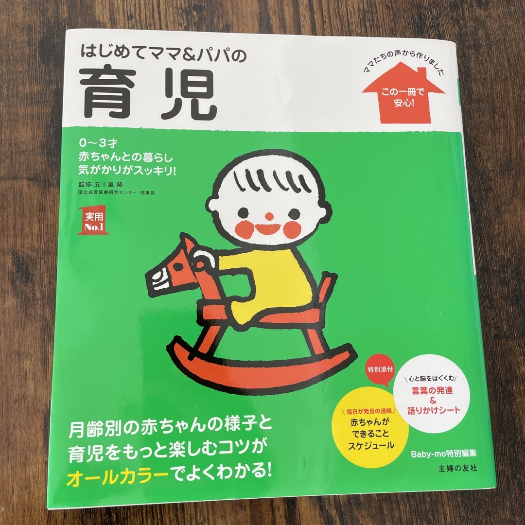 はじめてママ＆パパの育児 エンタメ/ホビーの雑誌(結婚/出産/子育て)の商品写真