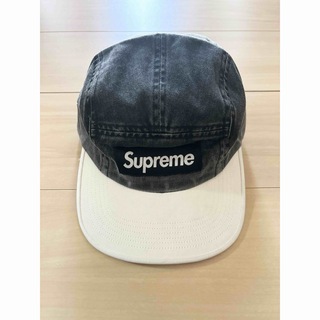 シュプリーム(Supreme)のシュプリーム　Pigment 2-Tone Camp Cap　黒(キャップ)