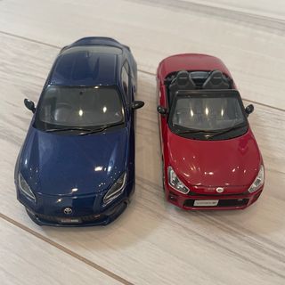 トヨタ(トヨタ)の【非売品】トヨタ GR86＆COPEN★色見本ミニカー 店頭展示用 2台セット(模型/プラモデル)