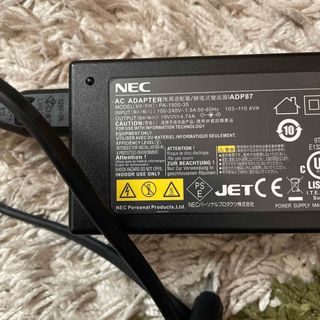 エヌイーシー(NEC)のNEC ACアダプター PA-1900-35(19V 4.74A)(PC周辺機器)