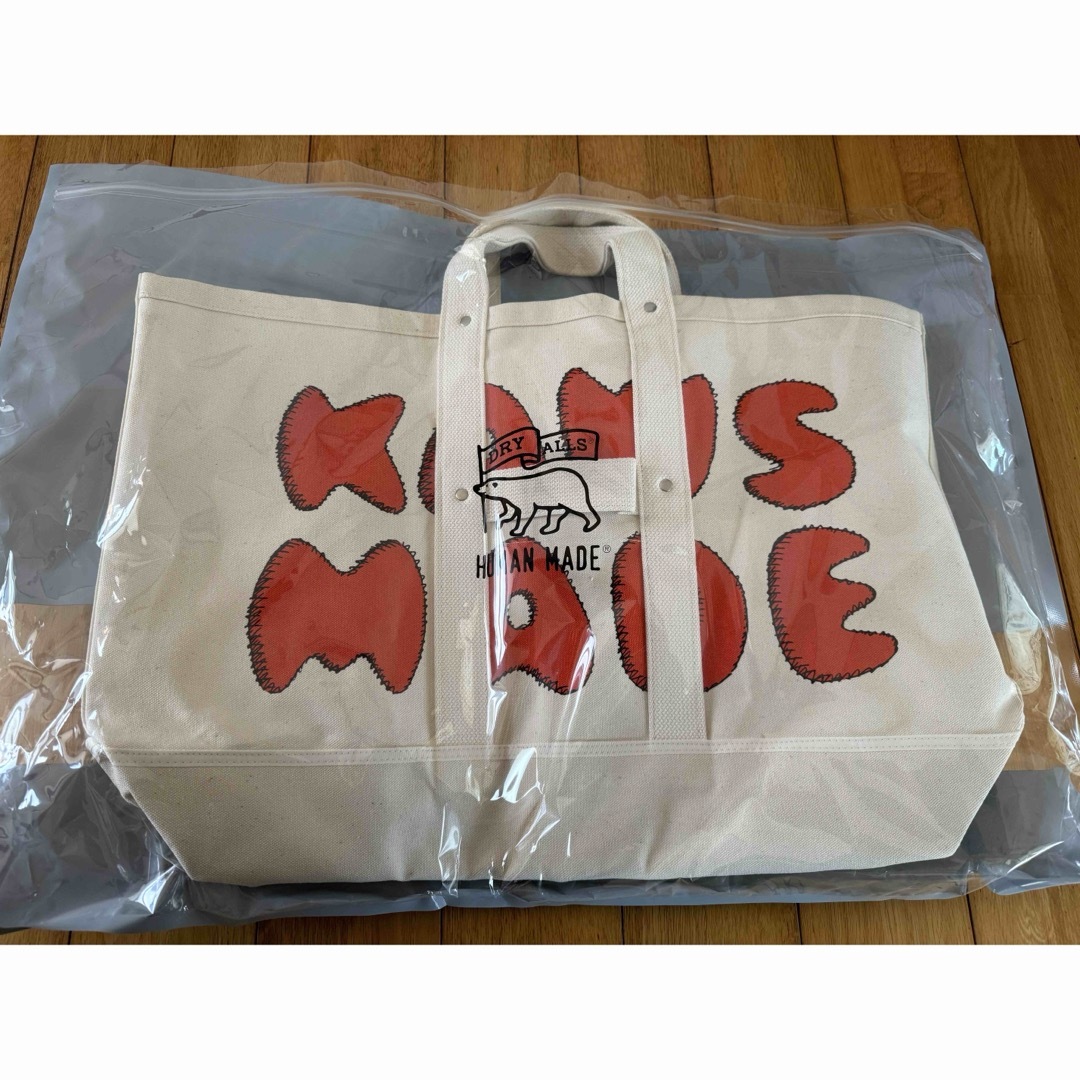 HUMAN MADE(ヒューマンメイド)のHUMAN MADE ×KAWS トートバッグ TOTE カウズ NIGO  メンズのバッグ(トートバッグ)の商品写真