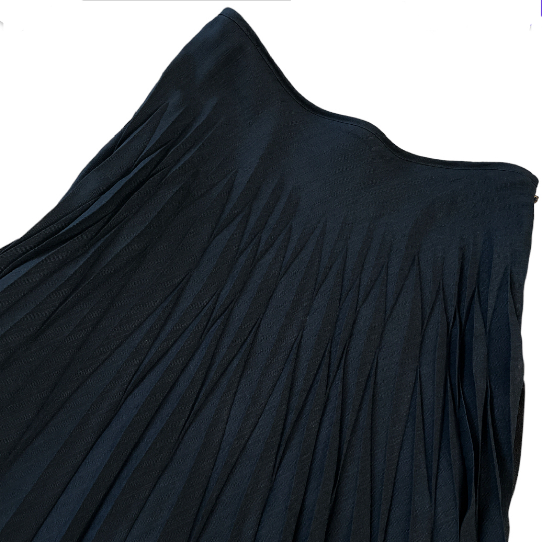 SCAPA(スキャパ)の美品 SACAPA スキャパ プリーツ スカート 2点セット レディースのスカート(ひざ丈スカート)の商品写真