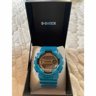 G-SHOCK GDー110  ターコイズブルー　希少カラー(腕時計(デジタル))