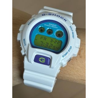 ジーショック(G-SHOCK)のG-SHOCK/クレイジーカラー/ビンテージ/DW-6900/三つ目/ホワイト(腕時計(デジタル))