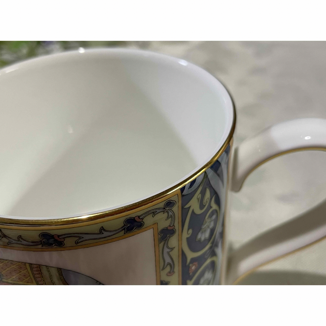 WEDGWOOD(ウェッジウッド)のウェッジウッド　ブルーエレファント　マグカップ　未使用美品 インテリア/住まい/日用品のキッチン/食器(グラス/カップ)の商品写真