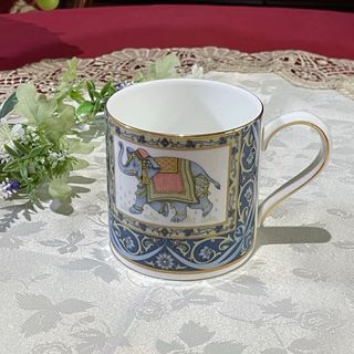 WEDGWOOD - ウェッジウッド　ブルーエレファント　マグカップ　未使用美品