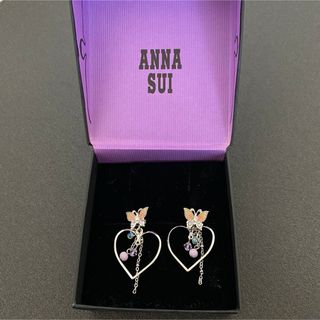 アナスイ(ANNA SUI)のANNA SUI アナスイ 蝶 ハート 2way ピアス(ピアス)