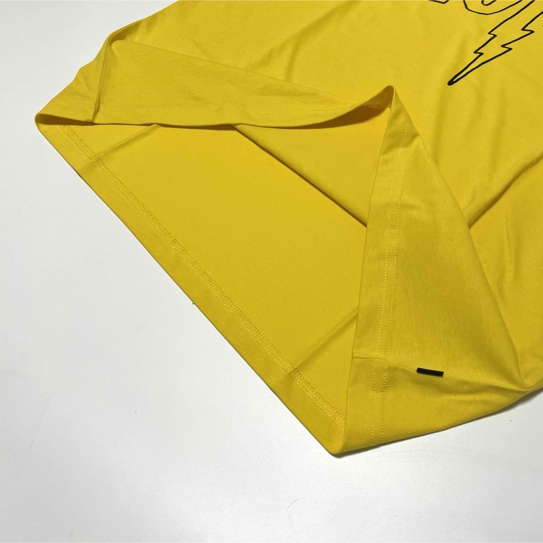 DIESEL(ディーゼル)の【新品】S ディーゼル Tシャツ 半袖 プリント NOIZE 黄 イエロー メンズのトップス(Tシャツ/カットソー(半袖/袖なし))の商品写真