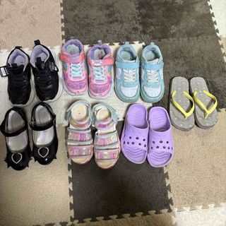 スケッチャーズ(SKECHERS)の女の子　靴サンダル　まとめ売り　アナップキッズスケッチャーズグラビス18センチ(スニーカー)