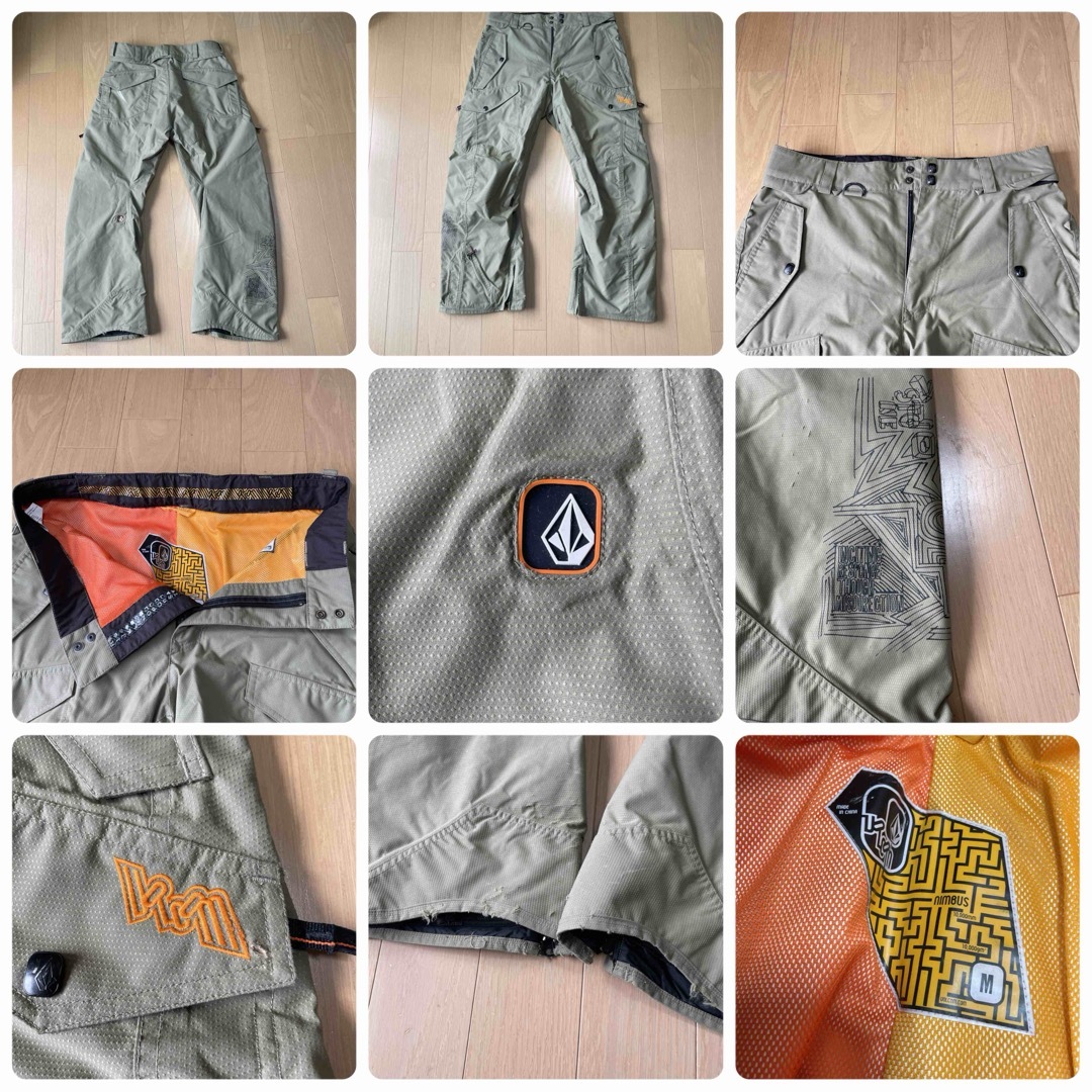 volcom(ボルコム)のボルコムVOLCOM スキー/スノボウェア　サイズM 中古 スポーツ/アウトドアのスノーボード(ウエア/装備)の商品写真