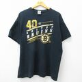 XL★古着 半袖 ビンテージ Tシャツ メンズ 00年代 00s NHL ボス…