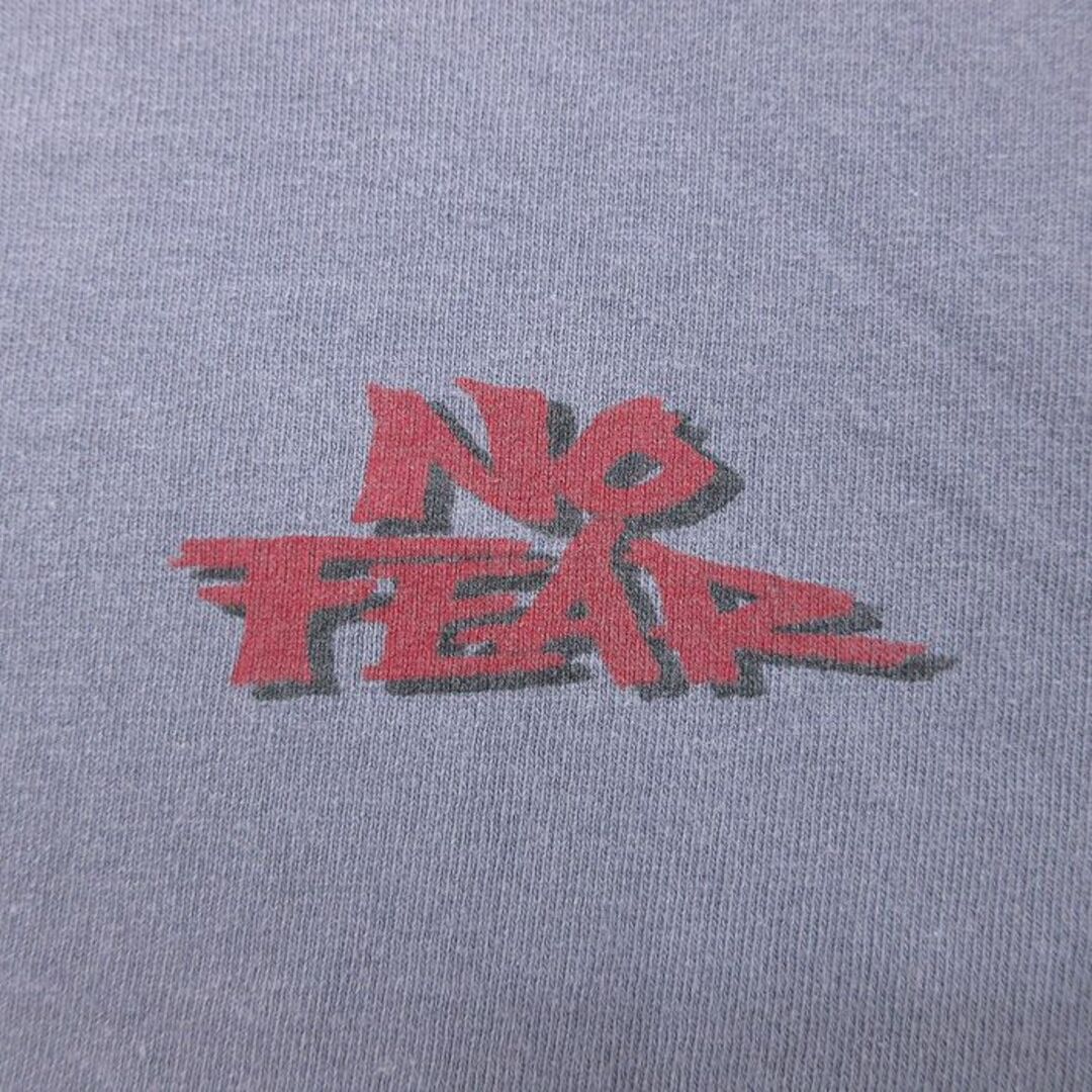 NO FEAR(ノーフィアー)のL★古着 ノーフィア 半袖 ビンテージ Tシャツ メンズ 90年代 90s DUNK クルーネック グレー系 23jun23 中古 メンズのトップス(Tシャツ/カットソー(半袖/袖なし))の商品写真