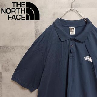 ザノースフェイス(THE NORTH FACE)のTHE NORTH FACE ザノースフェイス メンズポロシャツ XL ネイビー(ポロシャツ)