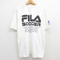 XL★古着 フィラ FILA 半袖 ビンテージ Tシャツ メンズ 90年代 9…