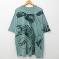 XL★古着 半袖 ビンテージ Tシャツ メンズ 90年代 90s 鳥 NWF …