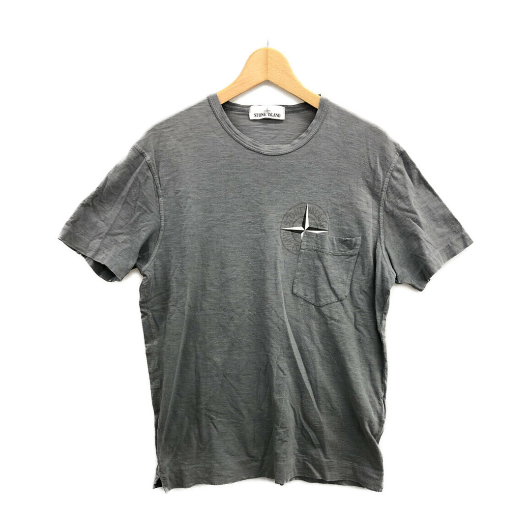 STONE ISLAND(ストーンアイランド)のストーンアイランド STONE ISLAND 半袖Tシャツ    メンズ L メンズのトップス(Tシャツ/カットソー(半袖/袖なし))の商品写真