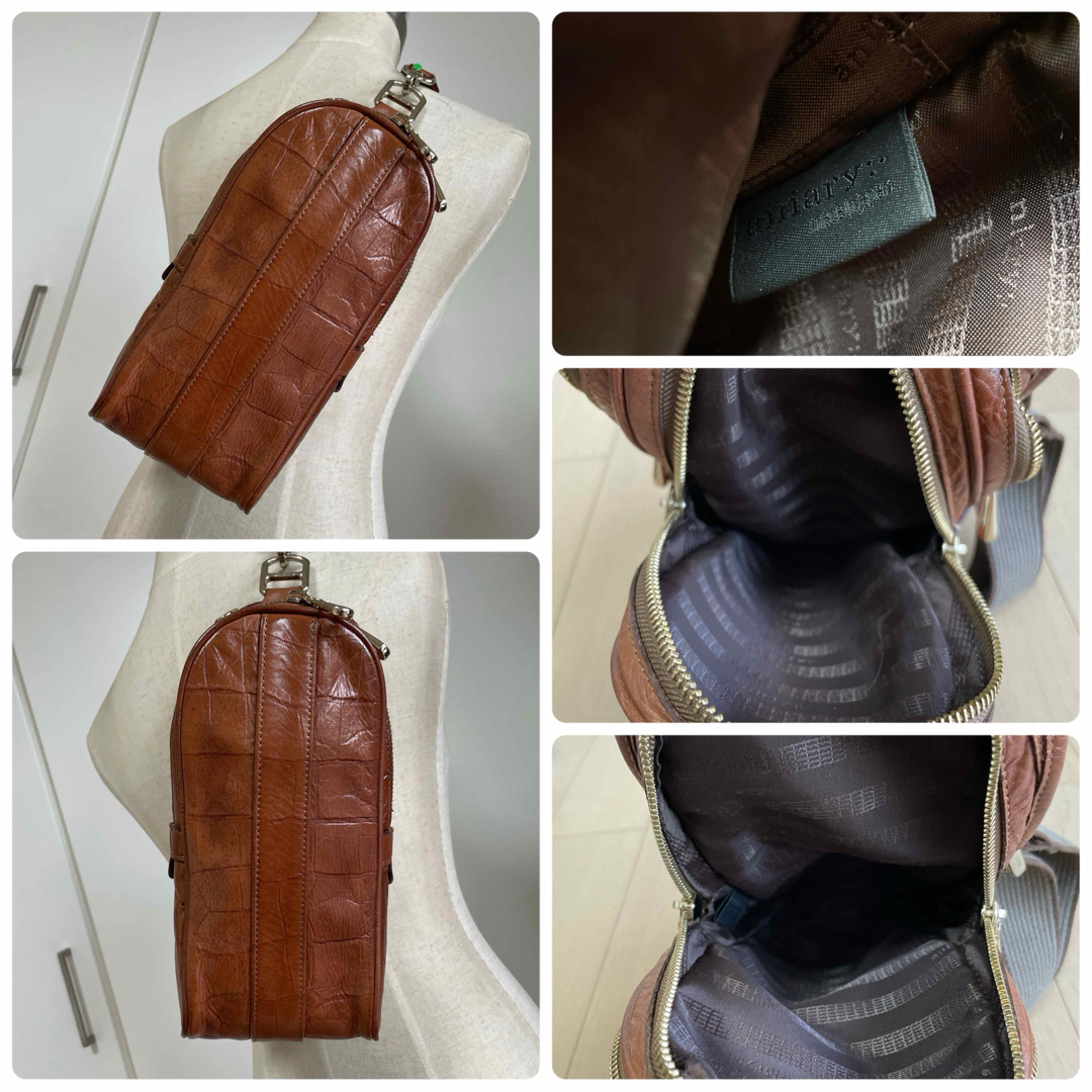 aniary(アニアリ) / Wave Leather Body Bag/ウェーブレザー aniary(アニアリ) / Wave Leather Body Bag/ウェーブレザー