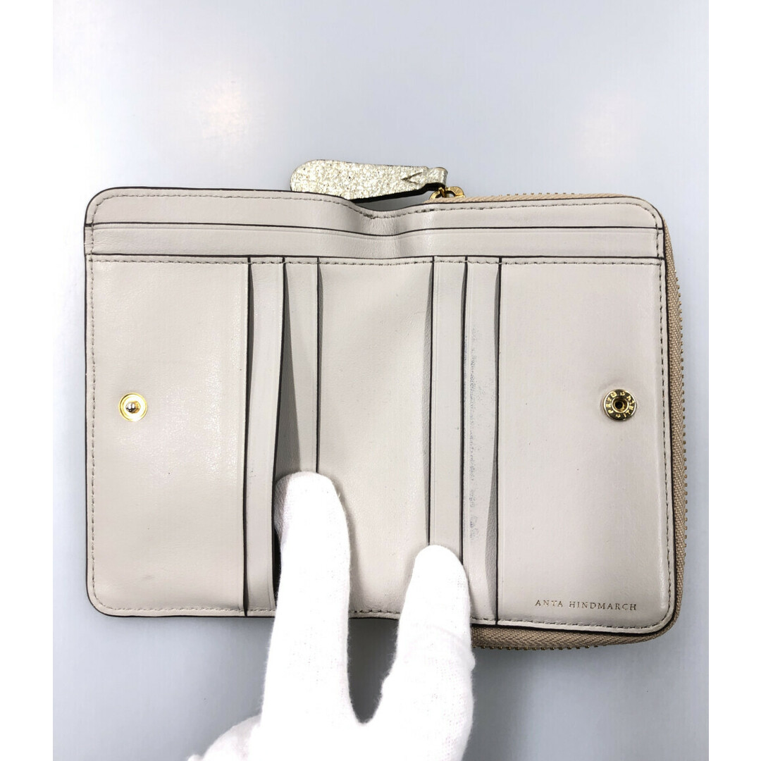 ANYA HINDMARCH(アニヤハインドマーチ)のアニヤハインドマーチ Anya Hindmarch 二つ折り財布 レディース レディースのファッション小物(財布)の商品写真