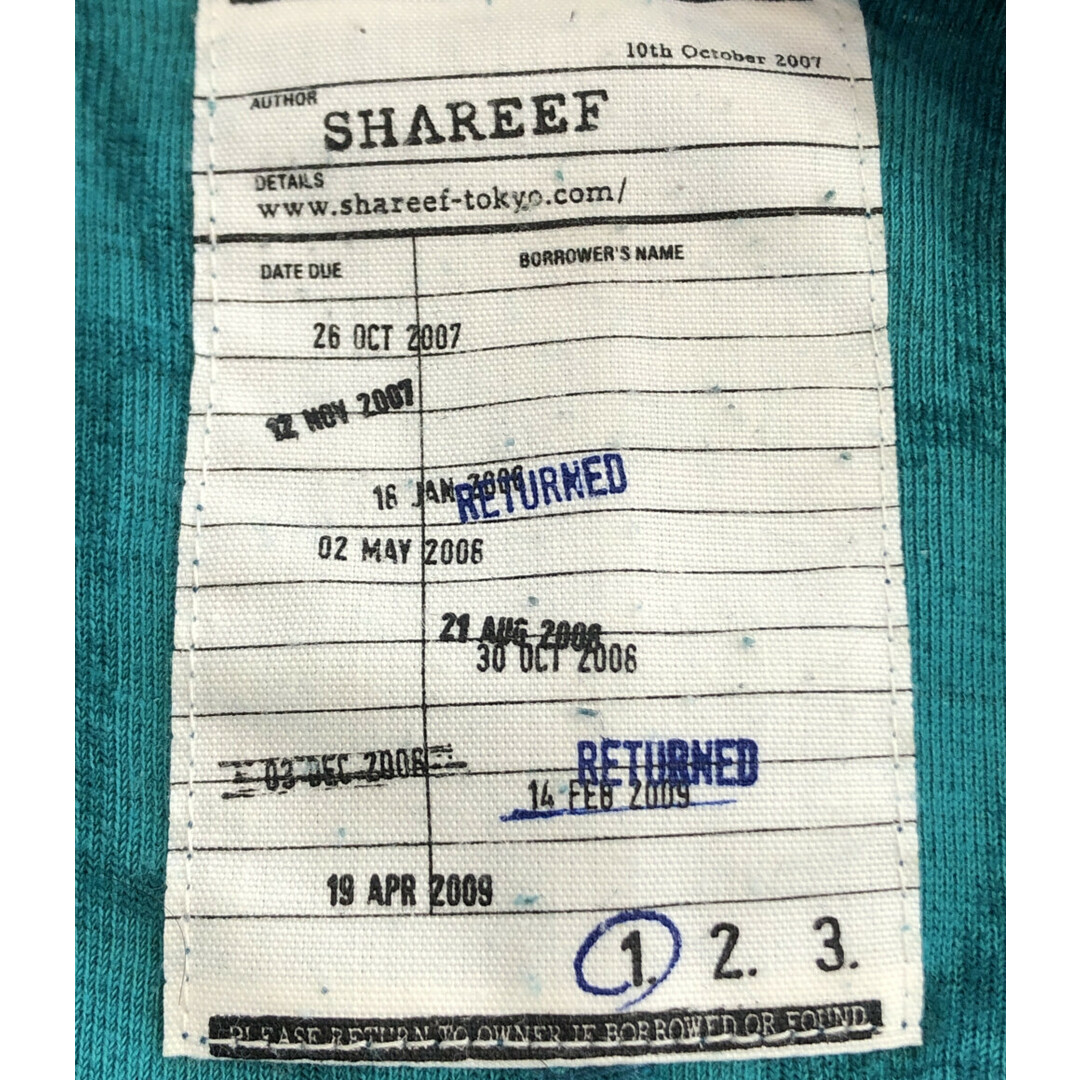 SHAREEF(シャリーフ)のシャリーフ SHAREEF 長袖Tシャツ ローマ数字柄 メンズ 1 メンズのトップス(Tシャツ/カットソー(七分/長袖))の商品写真