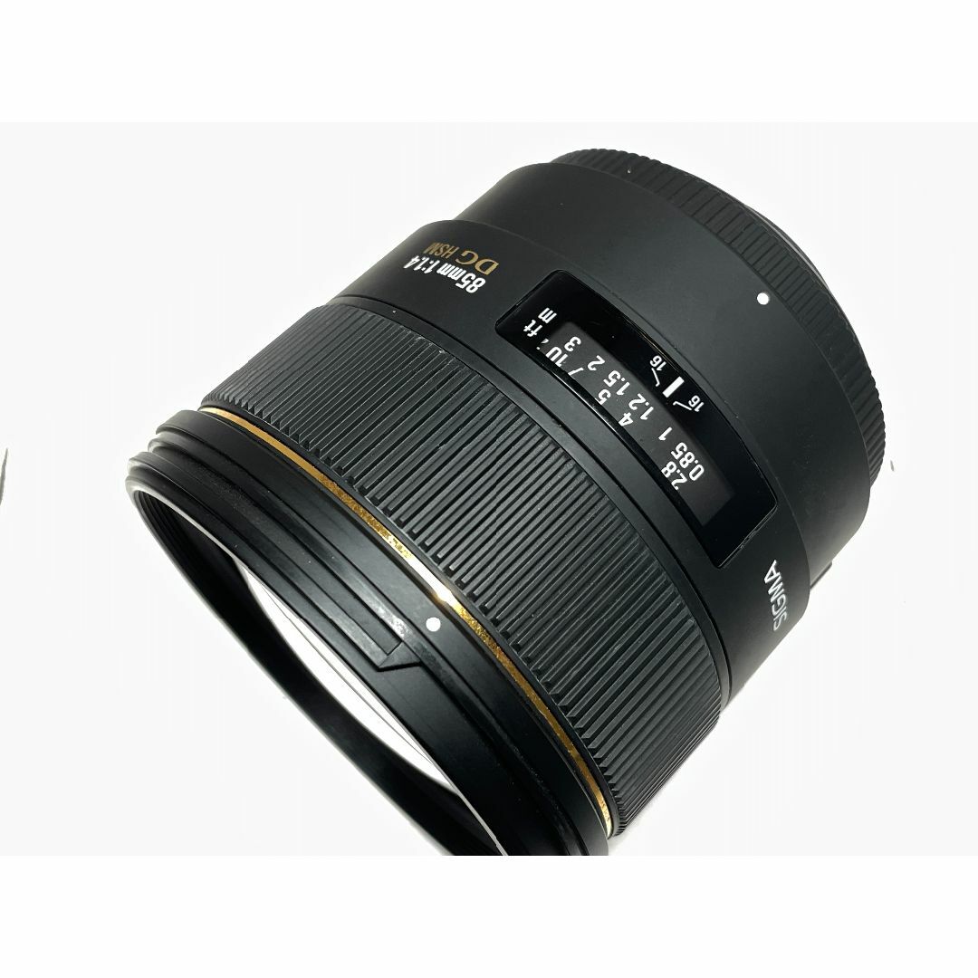 SIGMA(シグマ)のシグマ 85mm F1.4 EX DG HSM ニコン スマホ/家電/カメラのカメラ(レンズ(単焦点))の商品写真