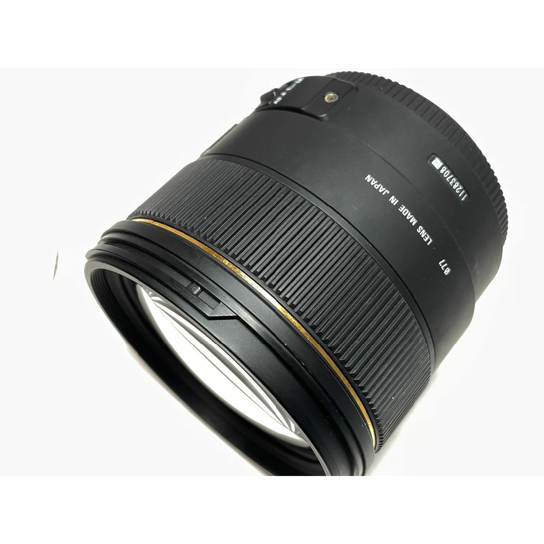 SIGMA(シグマ)のシグマ 85mm F1.4 EX DG HSM ニコン スマホ/家電/カメラのカメラ(レンズ(単焦点))の商品写真