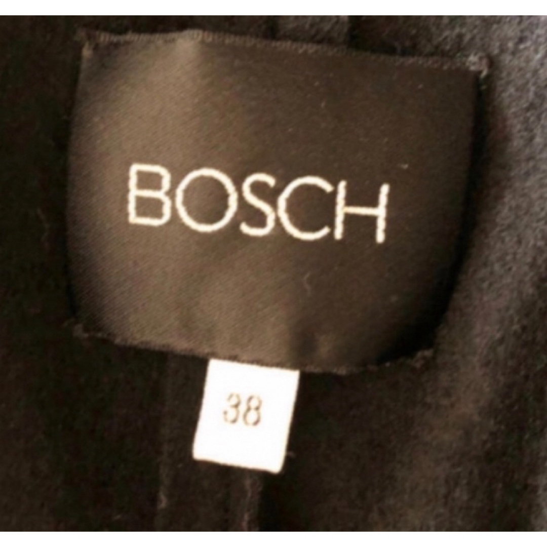 BOSCH(ボッシュ)のボッシュ　ブラック　ボルト付　ウールジャケット レディースのジャケット/アウター(テーラードジャケット)の商品写真