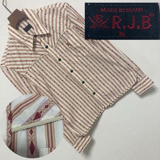 フラットヘッド(THE FLAT HEAD)の良品■R.J.B Flat Head■ダイヤ スペード ウエスタンシャツ 36(シャツ)