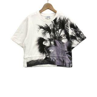 ケンゾー(KENZO)の美品 ケンゾー KENZO 半袖プリントTシャツ    レディース S(Tシャツ(半袖/袖なし))