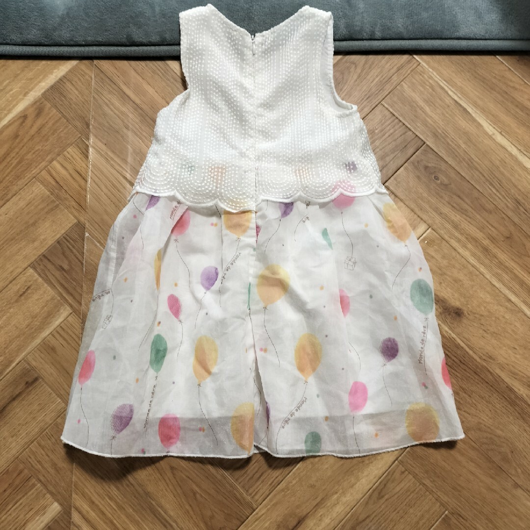 ワンピース110 キッズ/ベビー/マタニティのキッズ服女の子用(90cm~)(ワンピース)の商品写真