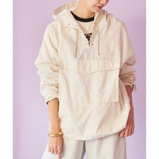 美品　R'IAM vintage パーカー　ホワイト