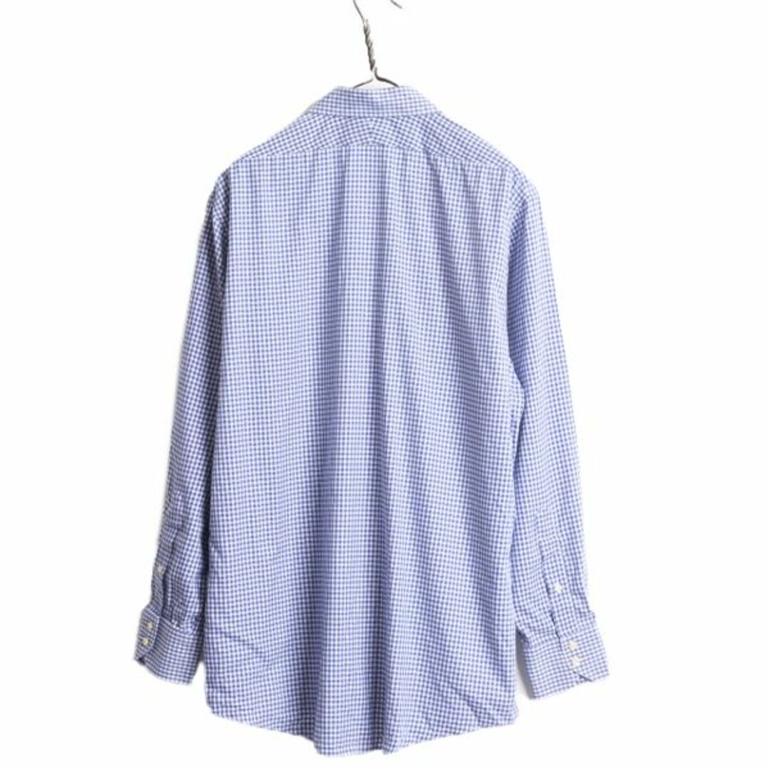 Brooks Brothers(ブルックスブラザース)のブルックスブラザーズ ギンガム チェック 長袖 シャツ メンズ L 程 Brooks Brothers REGENT ピマ コットン ドレス ワイシャツ ノーアイロン メンズのトップス(シャツ)の商品写真