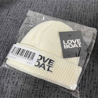 LOVE BOAT - 【新品】ラブボート　ニット帽　帽子　白　ホワイト　レディース ニットキャップ 