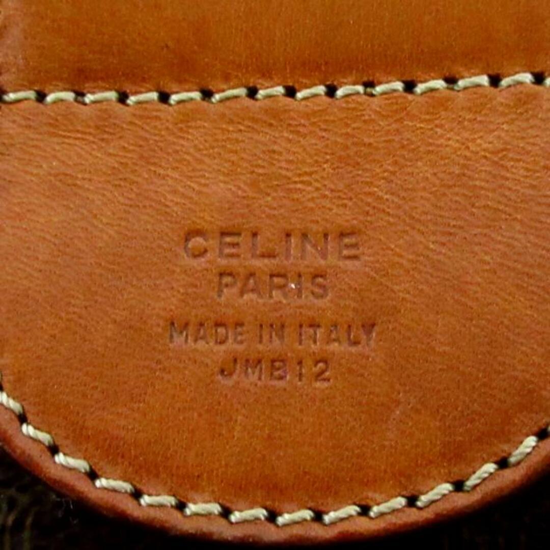 celine(セリーヌ)のCELINE(セリーヌ) ボストンバッグ マカダム柄 ダークブラウン×ブラウン×ライトブラウン 本体ロックなし PVC(塩化ビニール)×レザー レディースのバッグ(ボストンバッグ)の商品写真