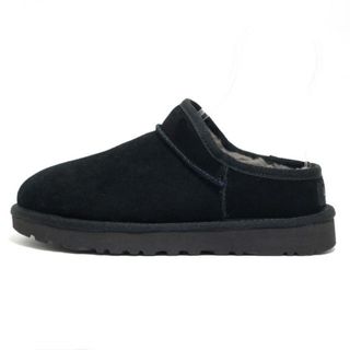 UGG - UGG(アグ) スリッポン JAPAN 24 レディース美品  クラシックスエードスリッパ 1108193 黒 ムートン