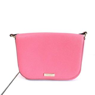 ケイトスペードニューヨーク(kate spade new york)のKate spade(ケイトスペード) ショルダーバッグ美品  ピンク レザー(ショルダーバッグ)