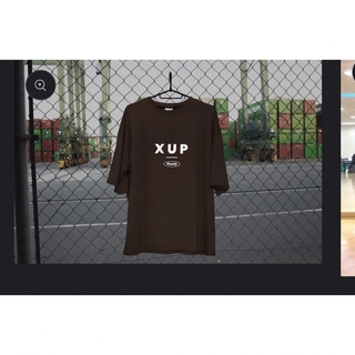 XUP ready T shirt brown XLサイズ　完売品(Tシャツ/カットソー(半袖/袖なし))