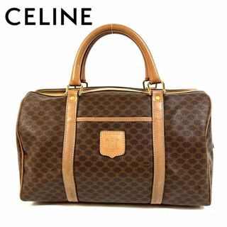 celine - 【美品】CELINE トリオンフ マカダム柄 ミニ ボストンバッグ イタリア製