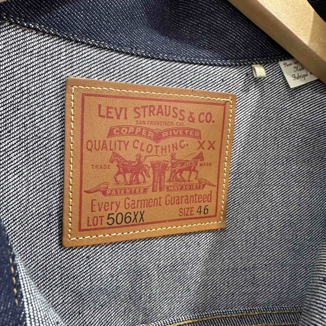 Levi's(リーバイス)のLevi's リーバイスLVC 506xx Tバック 46 メンズのジャケット/アウター(Gジャン/デニムジャケット)の商品写真