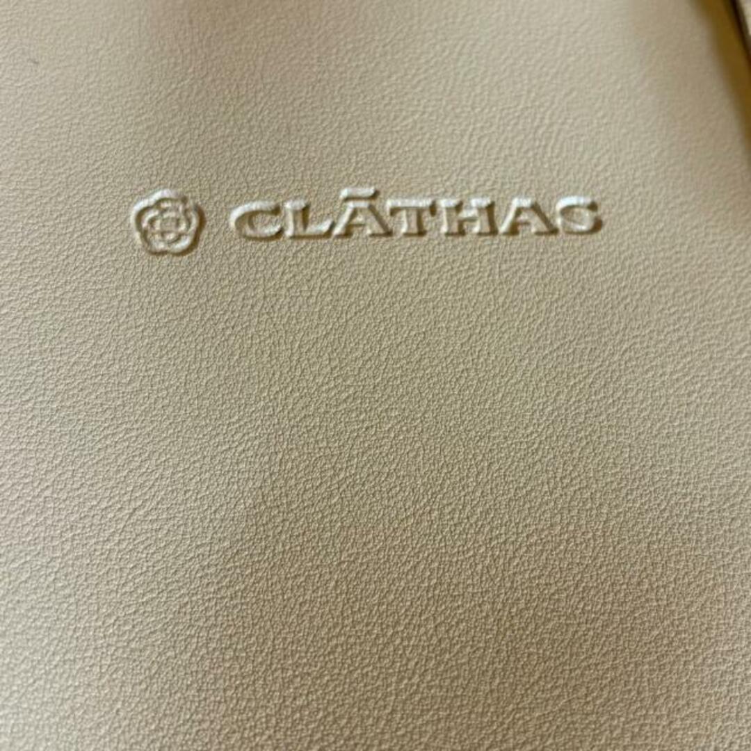 CLATHAS(クレイサス)のCLATHAS(クレイサス) トートバッグ美品  - ベージュ PVC(塩化ビニール) レディースのバッグ(トートバッグ)の商品写真