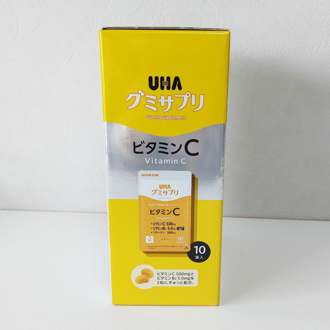 UHA味覚糖(ユーハミカクトウ)のUHAグミサプリ ビタミンC 100日分 UHA味覚糖 20粒×10袋セット 食品/飲料/酒の健康食品(ビタミン)の商品写真