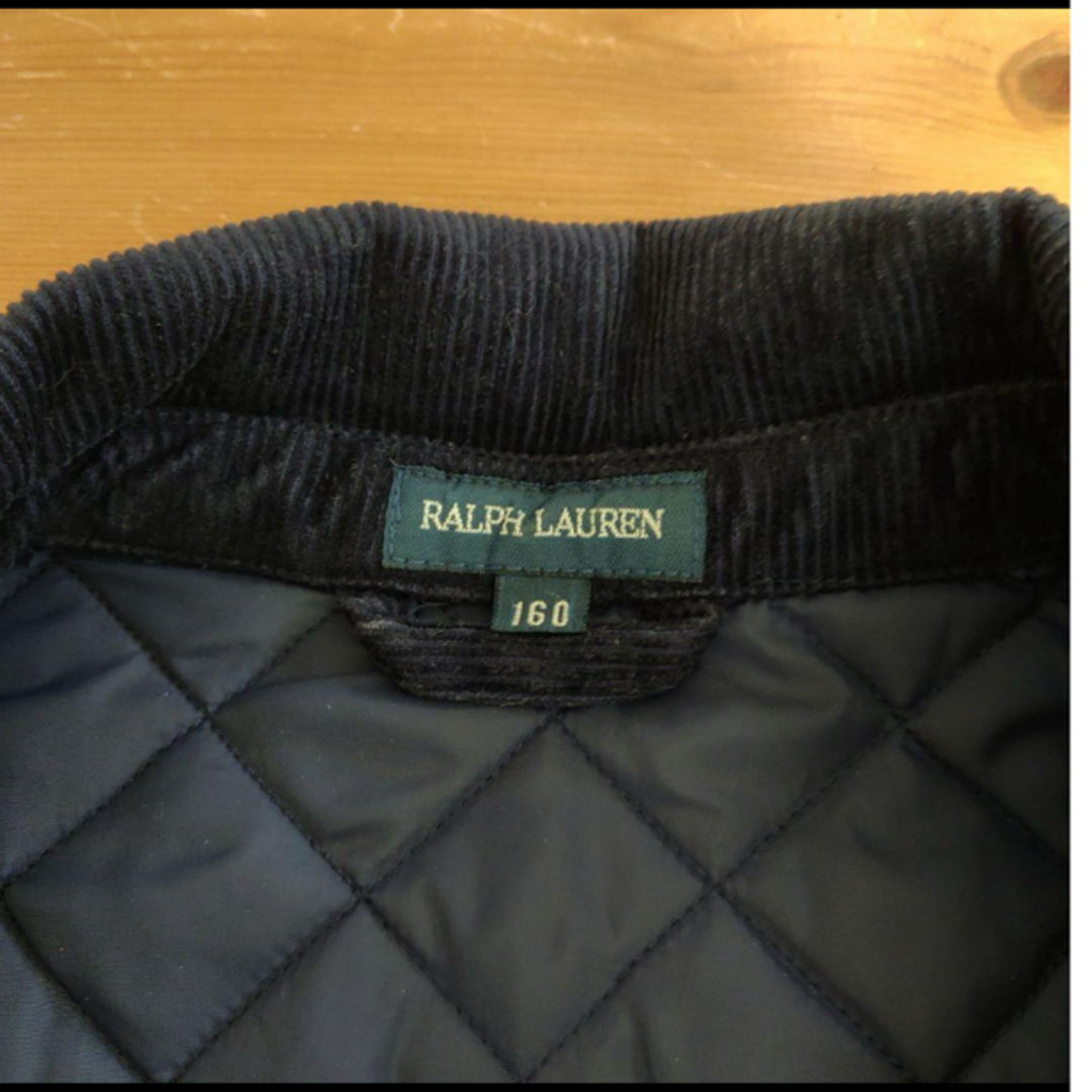 POLO RALPH LAUREN(ポロラルフローレン)のお値下げしました！キッズ　キルティングジャケット キッズ/ベビー/マタニティのキッズ服女の子用(90cm~)(ジャケット/上着)の商品写真