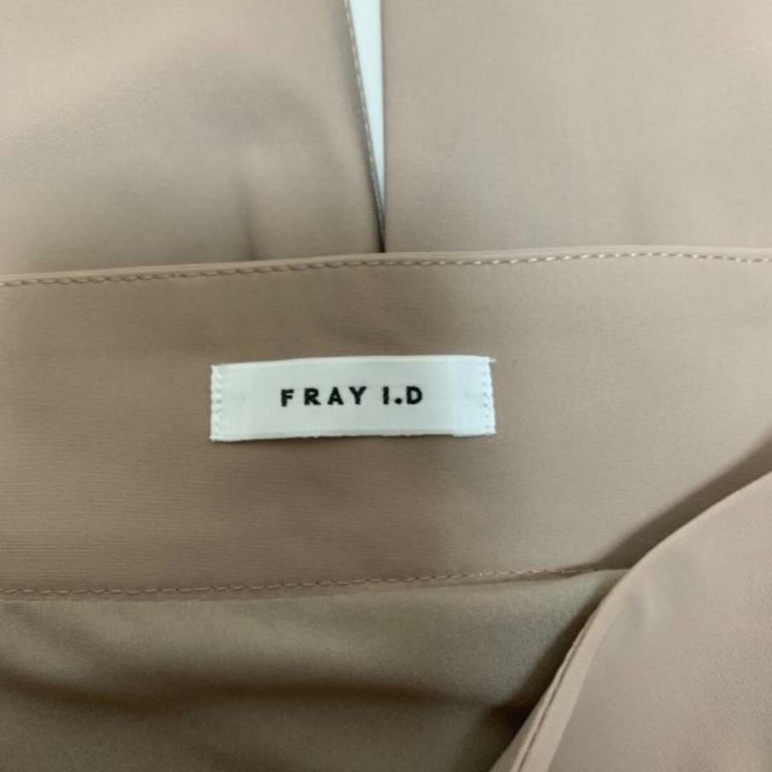 FRAY I.D(フレイアイディー)のFRAY I.D(フレイアイディー) ロングスカート サイズ0 XS レディース美品  - ベージュ×アイボリー レディースのスカート(ロングスカート)の商品写真