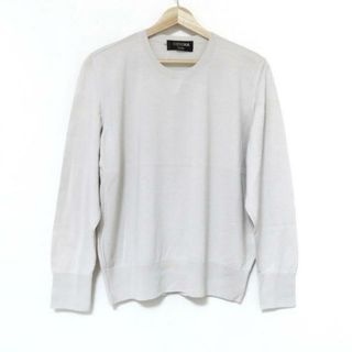 レリアン(leilian)のLeilian(レリアン) 長袖セーター サイズ50 XL レディース美品  - ライトグレー クルーネック/GEMMA(ニット/セーター)