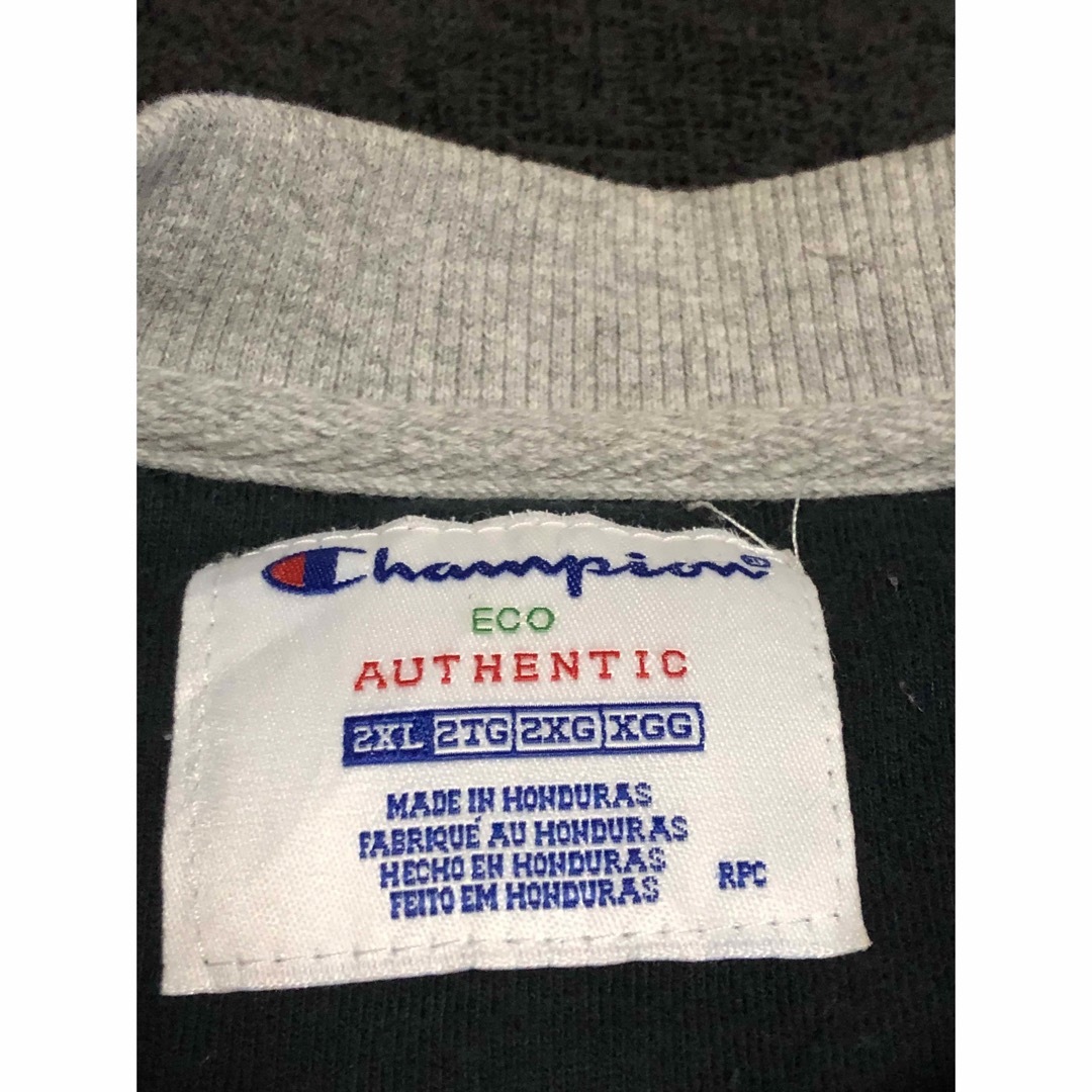 Champion(チャンピオン)の古着チャンピオン目付きスウェットリバースウィーブREVERSEWEAVE系グレー メンズのトップス(スウェット)の商品写真