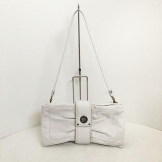 マークバイマークジェイコブス(MARC BY MARC JACOBS)のMARC BY MARC JACOBS(マークバイマークジェイコブス) ショルダーバッグ - アイボリー ミニバッグ レザー(ショルダーバッグ)