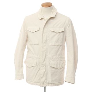 BRUNELLO CUCINELLI - 【中古】ブルネロクチネリ Brunello Cucinelli ストレッチコットン フィールドジャケット ライトベージュ【サイズ46】【メンズ】